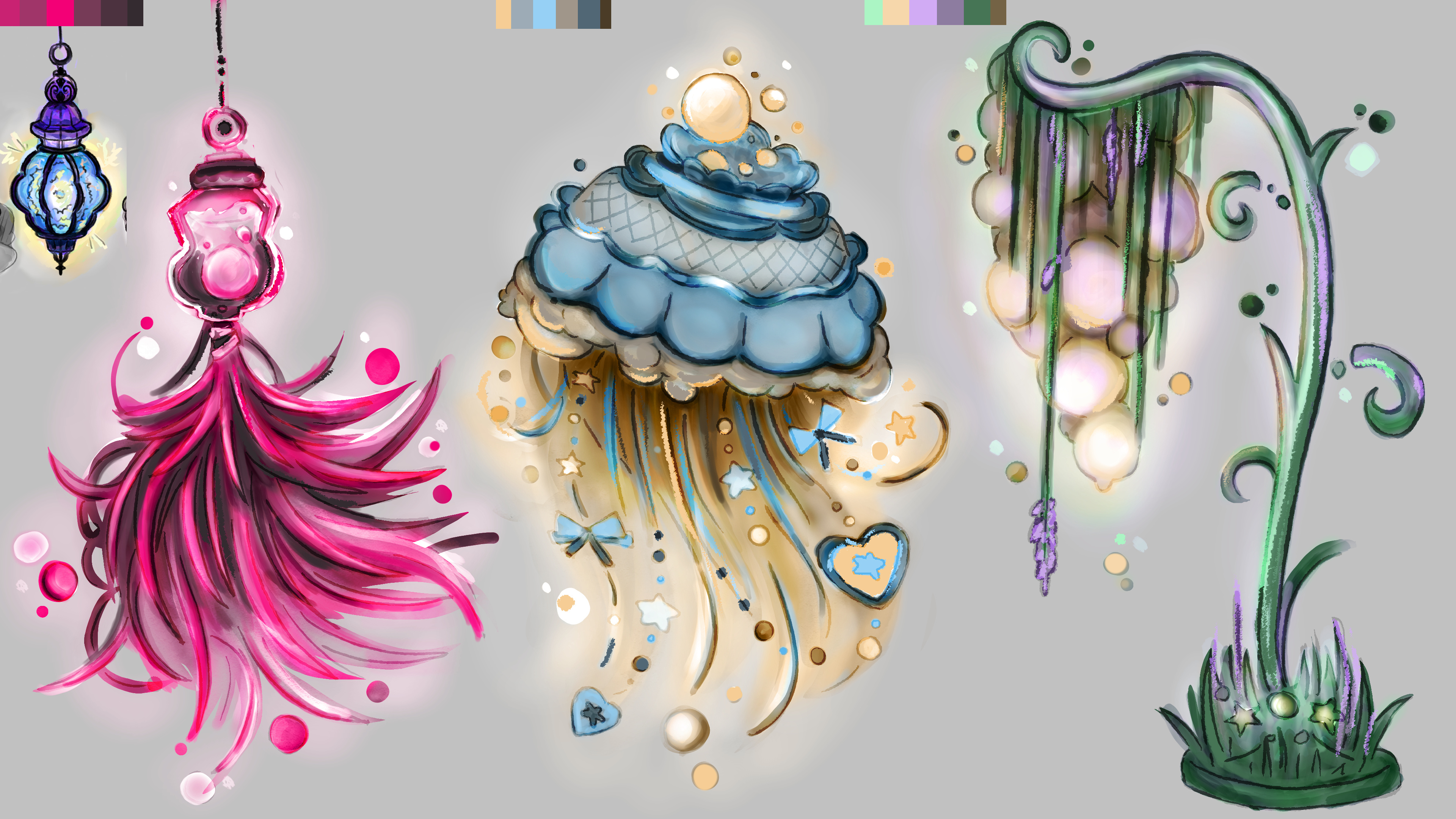 Thundercloud Lamp variants